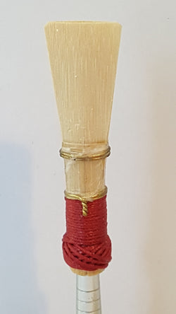 tenor shawm reed: bassoon scrape