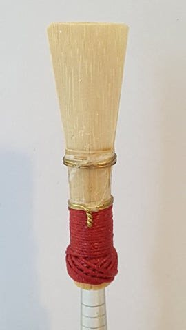 tenor shawm reed: bassoon scrape